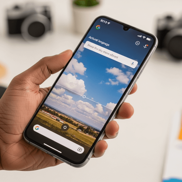 Google Photos AI: Instant, Voice Edits Exclusive to Pixel 10