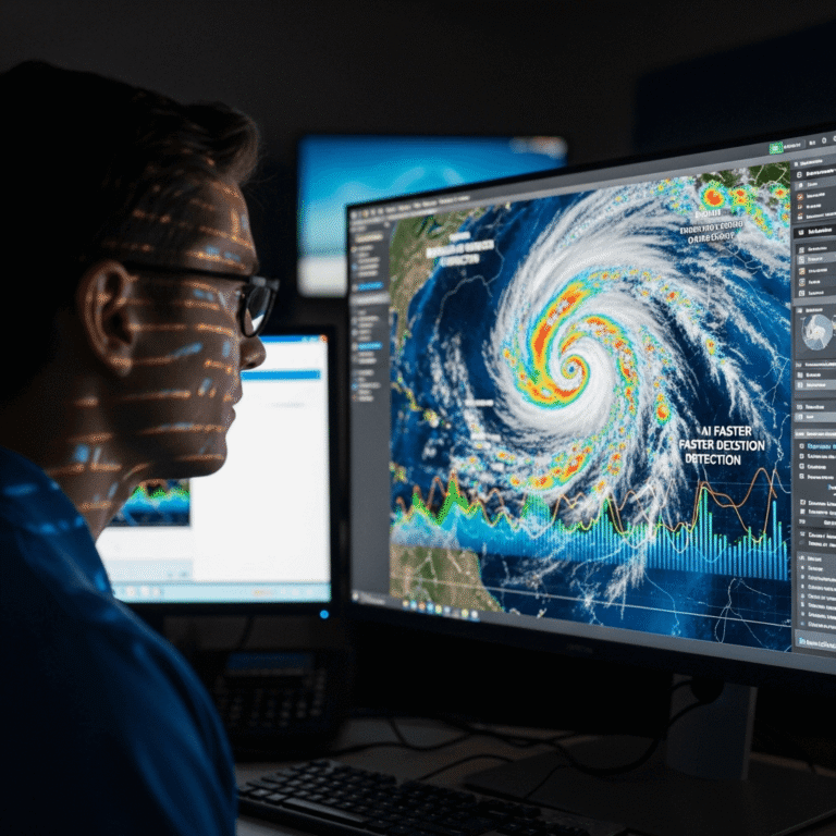 New AI Tool Boosts Hurricane Prediction Accuracy & Speed