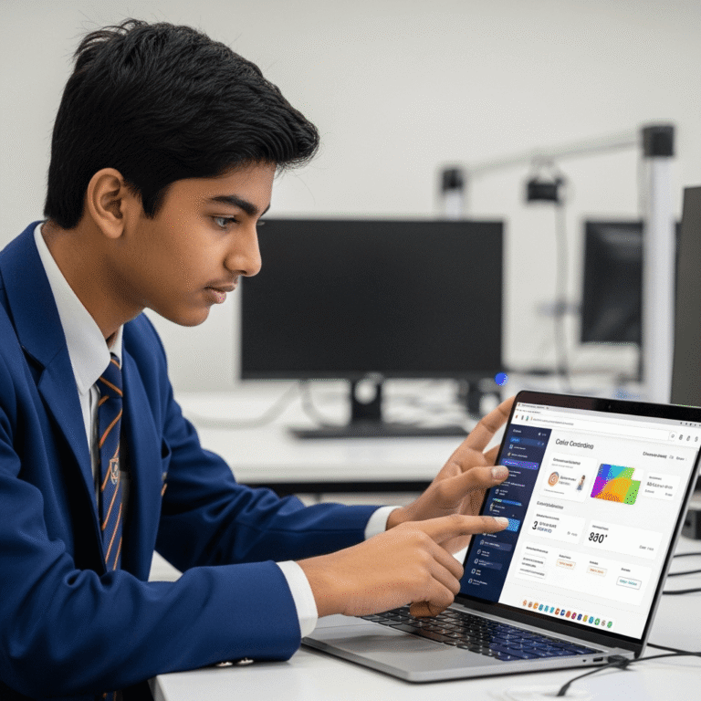 Adani Student’s AI Tool Aids Color-Blind Students